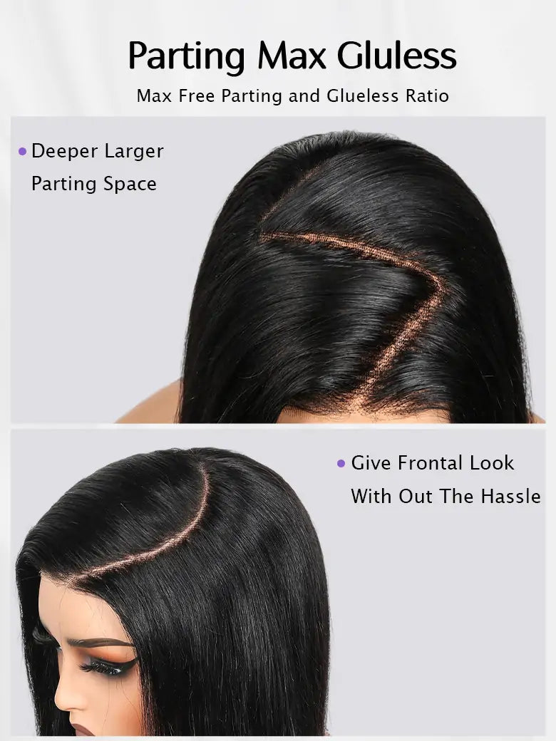 SIMMEL hair wear go wig glueless 7x6 lace parting max