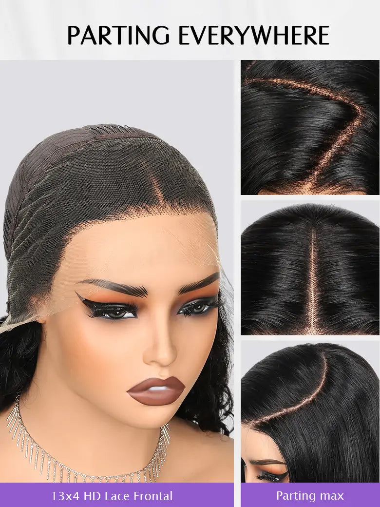 SIMMEL hair 13x4 hd lace wig parting anywhere