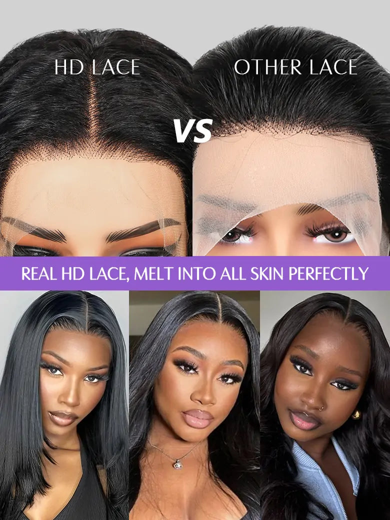 SIMMEL hair 13x4 hd lace melt into all skin perfectly