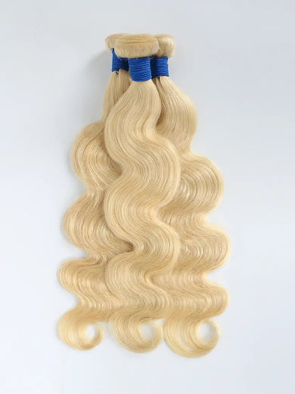 SIMMEL Hair 613 Blonde Hair Body Wave 3 Bundles Human Hair Weave