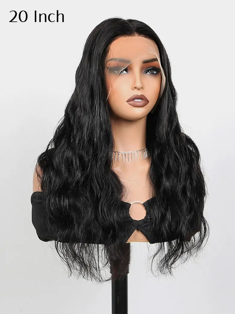 SIMMEL hair 20 inch full lace wig body wave human hair wigs