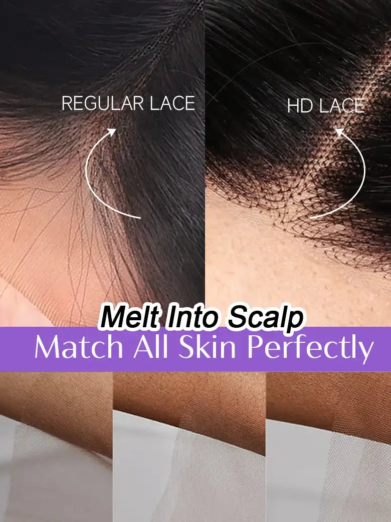 hd lace melt into scalp wear go glueless 7x6 pre-cut lace wig from SIMMEL hair
