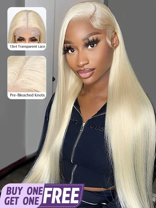 613 Blonde 13x4 HD Lace Wig Silky Straight, Easy to Redye | SIMMEL Hair