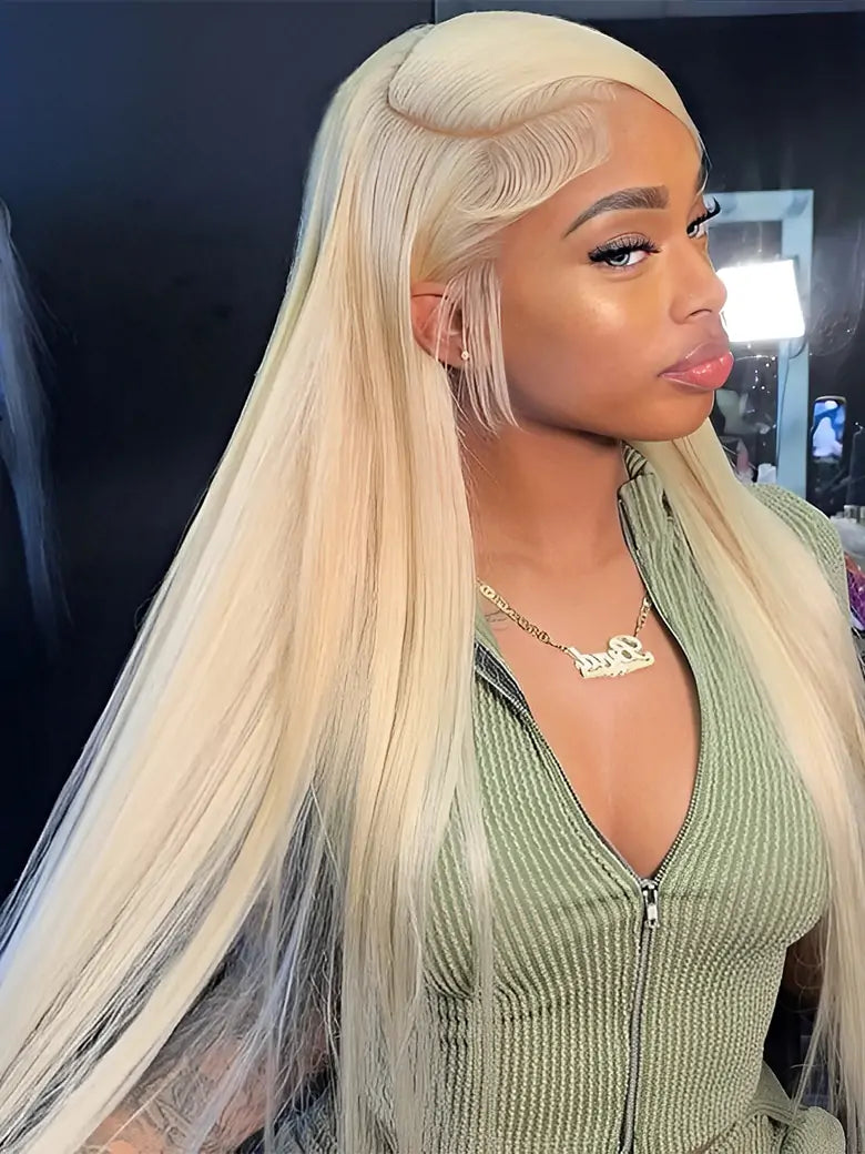 613 Blonde 13x4 HD Lace Wig Silky Straight, Easy to Redye | SIMMEL Hair